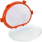 Genius Ideas : Ovaal "slim" dienblad. Vrijheidssysteem – set van 2 stuks