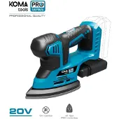 Koma Tools 08753 Schuurmachine Zonder Batterij
