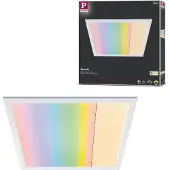 Paulmann Slimme plafondlamp Amaris, dimbaar, wit / opaal, Hal, metaal, Modern, Slimme plafondlamp