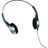 Grundig hoofdtelefoon 565 PCC5651, GBS-aansluiting, over-ear model, zwart