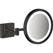 Hansgrohe Scheerspiegel AddStoris Met LED Licht Mat Zwart