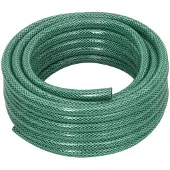 vidaXL Tuinslang met koppelingsset 0,5'' 20 m PVC groen