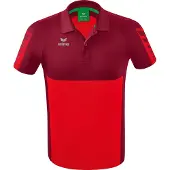 Erima Functioneel shirt grijs / rood / bordeaux