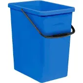 BranQ 1309 Afvalbak, blauw, afvalscheider, recycling, voorraadbak, 10 liter