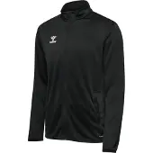 Hummel Sportsweatvest 'Essential' zwart / wit