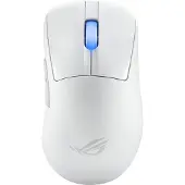 Asus ROG Keris II Ace Draadloos Richtpunt Wit draadloze ESport gaming muis met 54g gewicht, ROG Micro-Switches, 8000Hz polling rate