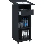 VCM Meeta bureau , bureau 3 planken en 1 ladezwart.