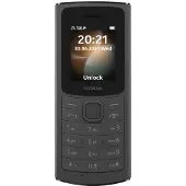 Nokia 110 4G, Dual SIM, 4,57 cm (1.8"), Zwart