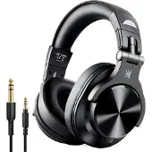 OneOdio Fusion A70 Over Ear headset Bluetooth Stereo Zwart High-Resolution Audio Headset, Zwenkbare oorschelpen DJ