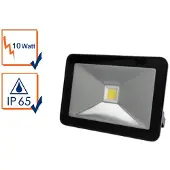 Perel Led bouwlamp | (10W, 750lm, 4000K, Zwart)