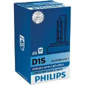 Philips Xenon Whitevision D1S voor o.a. ABARTH, ALFA ROMEO, ALPINA, AUDI, BMW, CADILLAC, CHRYSLER, CITROEN, DS, FIAT, FORD, HYUNDAI, JAGUAR, JEEP, KIA, LANCIA, LAND ROVER, MERCEDES-BENZ, MINI, OPEL, PEUGEOT, PORSCHE, RENAULT, SAAB, SEAT, SKODA, VAUXHALL, VOLKSWAGEN, VOLVO