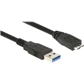 DeLOCK USB A male - Micro USB B male kabel (USB 3.0) - 2.0 meter