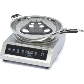 Maxima - Gastro Wok-pan - Ø26 cm - 3500W - Geschikt voor inductie