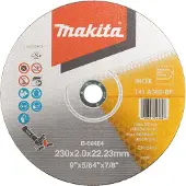 Makita B-60464 Doorslijpschijf 230x2,0x22,23mm RVS/staal