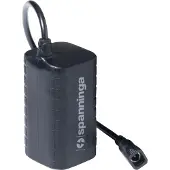 Spanninga Lampdeel thor samsung li-on accu oplaadbaar incl hoes - ZWART