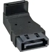 InLine 27700C SATA-adapter, mannelijk/vrouwelijk, haaks omhoog gericht