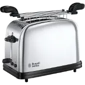 Russell Hobbs 23310-57 Broodrooster, zwart en zilver, voor 2 boterhammen