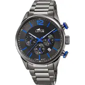 Lotus Stijlvol herenhorloge model 18686/3 zwart