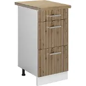 Vicco R-Line Keukenonderkast – 40 cm met laden, WB Eik Artisanaal eiken