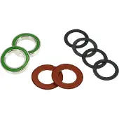 ABI Enduro Bearings Angulaire contactlagers, roestvrijstalen binnenlager set, BB90, 24mm (BK-5428)