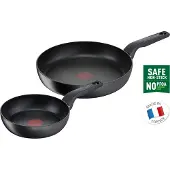Tefal Hard Titanium Pro Koekenpannenset 24 + 28 cm