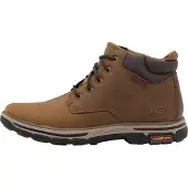 SKECHERS Veterlaarzen 'Relaxed Fit: Segment 2.0 - Brogden' bruin