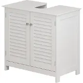 Vicco Wastafelonderkast Riad Wit 60 x 58 cm met 2 deuren, Model 40440