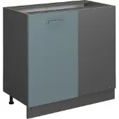 Vicco R-Line Hoekkast – 86 cm zonder werkblad Blauw-grijs