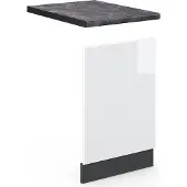 Vicco Fame-Line Frontpaneel – 45 cm, WB Antraciet Wit Hoogglans