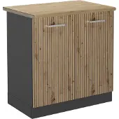 Vicco R-Line Wastafelkast – 80 cm, WB Eik Artisanaal eiken