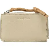 Marc O'Polo Leer kaarthouder Zip Wallet Jonesboro Cream beige