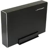 LC-Power ext. 3,5" Behuizing LC-35U3-Becrux-C1 (3.5"), Harddisk behuizing, Zwart