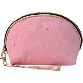 Juleeze Toilettas Dames 22x8x14 cm Roze Polyester