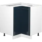 Vicco Fame-Line Hoekkast – 80.5 cm zonder werkblad Donkerblauw hoogglans