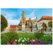 Castorland Wawel Castle in Krakow, Poland – Puzzel – 500 stukjes – Satijnen afwerking – Perfecte pasvorm – Europese kwaliteit