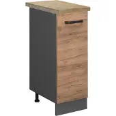 Vicco R-Line Apotheekkast – 30 cm, WB Eik Krachtige eik goud