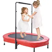 Vevor Kindertrampoline Binnen/Buiten Trampoline Opvouwbare Mini Trampoline met Handvat
