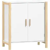 Syfax Dressoir 62x38x70 cm bewerkt hout wit
