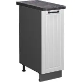 Vicco Fame-Line Apotheekkast – 30 cm, WB Antraciet Wit Landhuis