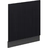 Vicco Fame-Line Frontpaneel – 60 cm zonder werkblad Zwart gestreept