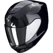 Scorpion Exo-391 Solid Zwart Integraalhelm Maat XS