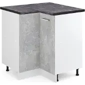 Vicco R-Line Hoekkast – 75.6 cm, WB Antraciet Beton