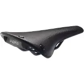 Brooks Cambium C15, Zadel, Racefietsen, Zwart, Effen, Rubber, Aluminium