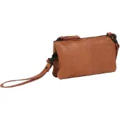 Mustang Leren Schoudertas Matera Shoulderbag Cognac Bruine