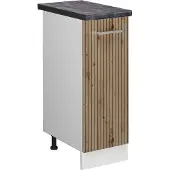 Vicco R-Line Apotheekkast – 30 cm, WB Antraciet Artisanaal eiken