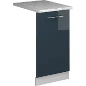 Vicco Fame-Line Vaatwasserfrontpaneel – 45 cm, WB Marmer Donkerblauw hoogglans