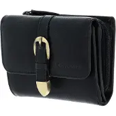 Chiemsee Leren Portemonnee Leather Wallet Black Zwart