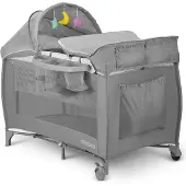 Ricokids Reiswieg 125x65x78cm RK-242 grijs