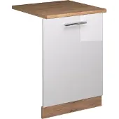 Vicco Fame-Line Vaatwasserfrontpaneel – 60 cm, WB Eik Wit Hoogglans