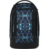 Satch Rugzak neonblauw / neongroen